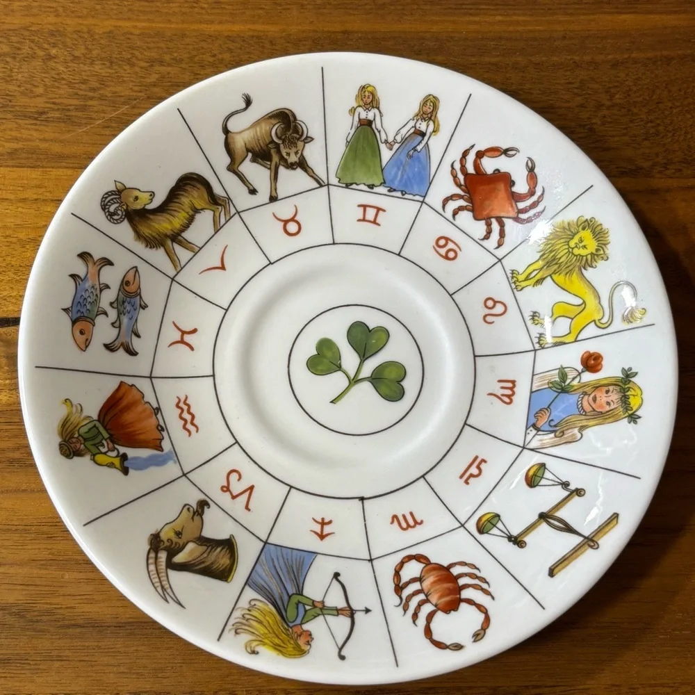 Jon Anton, England fine bone china “The Taltos” teacup & saucer - Picture 9 of 11